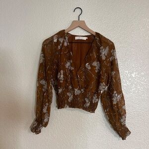 ASTR The Label V-Neck Top